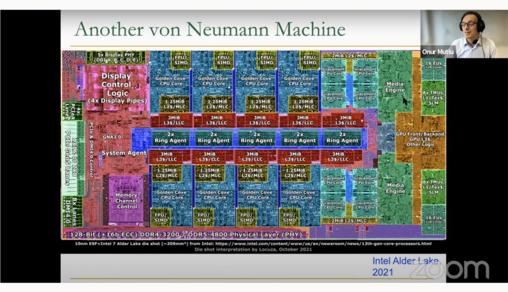 Скриншот лекции университета Цюриха по компьютерным архитектурам