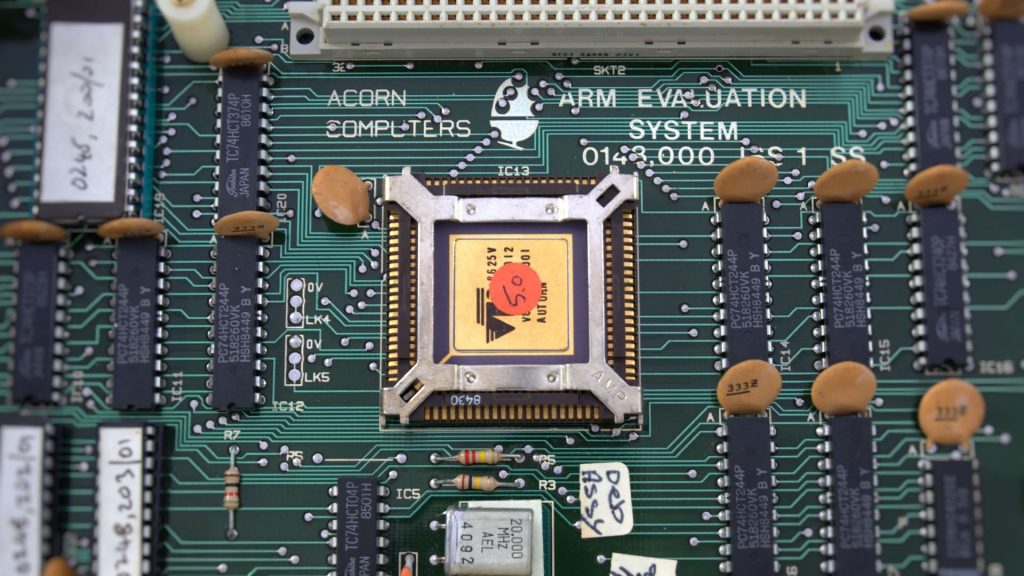 ARM1 в Acorn ARM Evaluation System