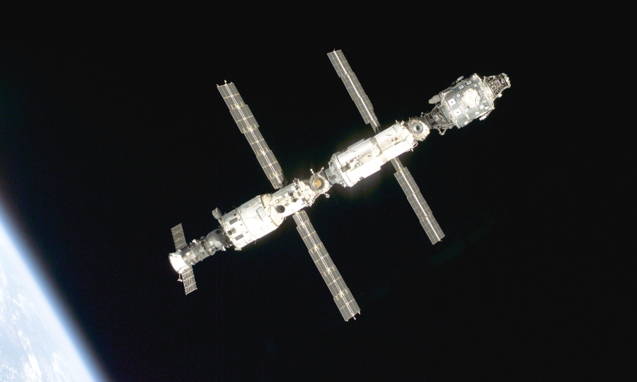 Модули МКС «Звезда», «Заря» и «Юнити»