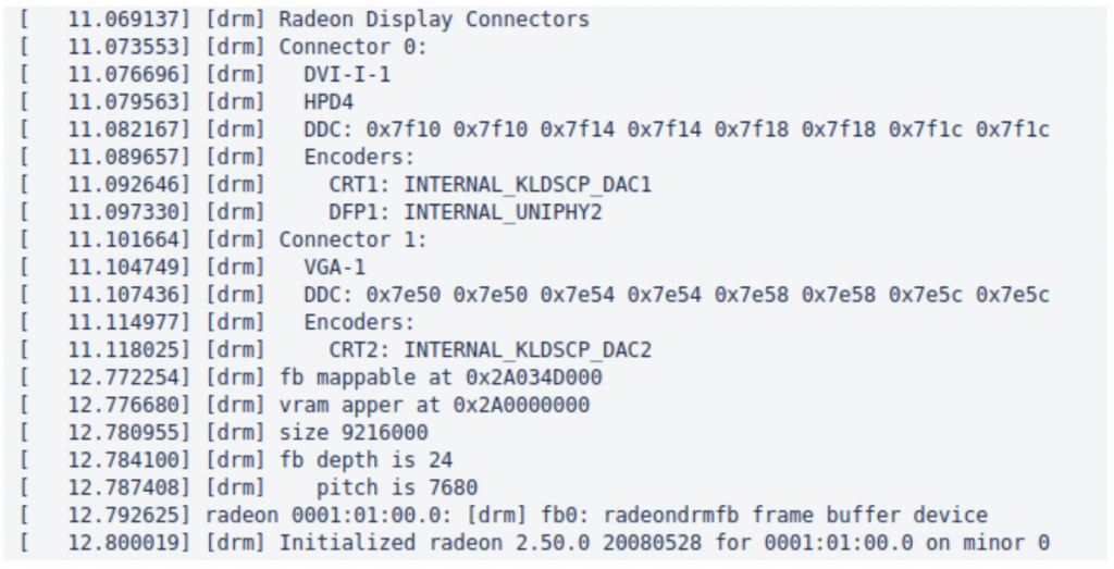 DRM Radeon 4350 в Linux