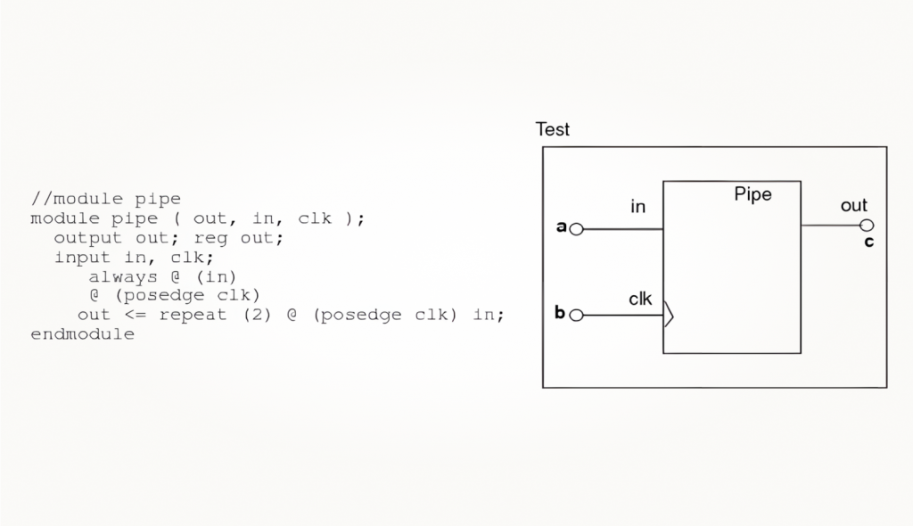 Простой блок на языке Verilog