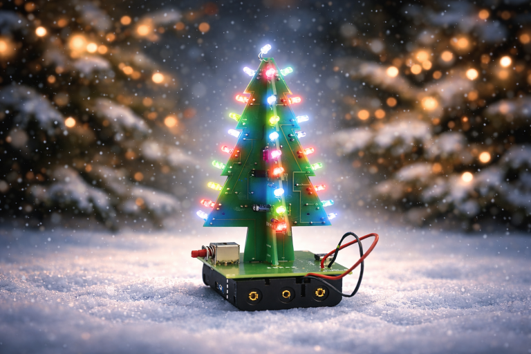 Как собрать светодиодную елку: от устройства до запуска