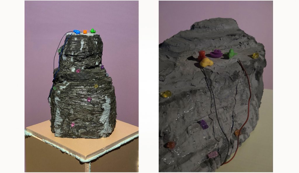 Работа Plastico Ammonitico на выставке «Когда деревья были аналоговыми»