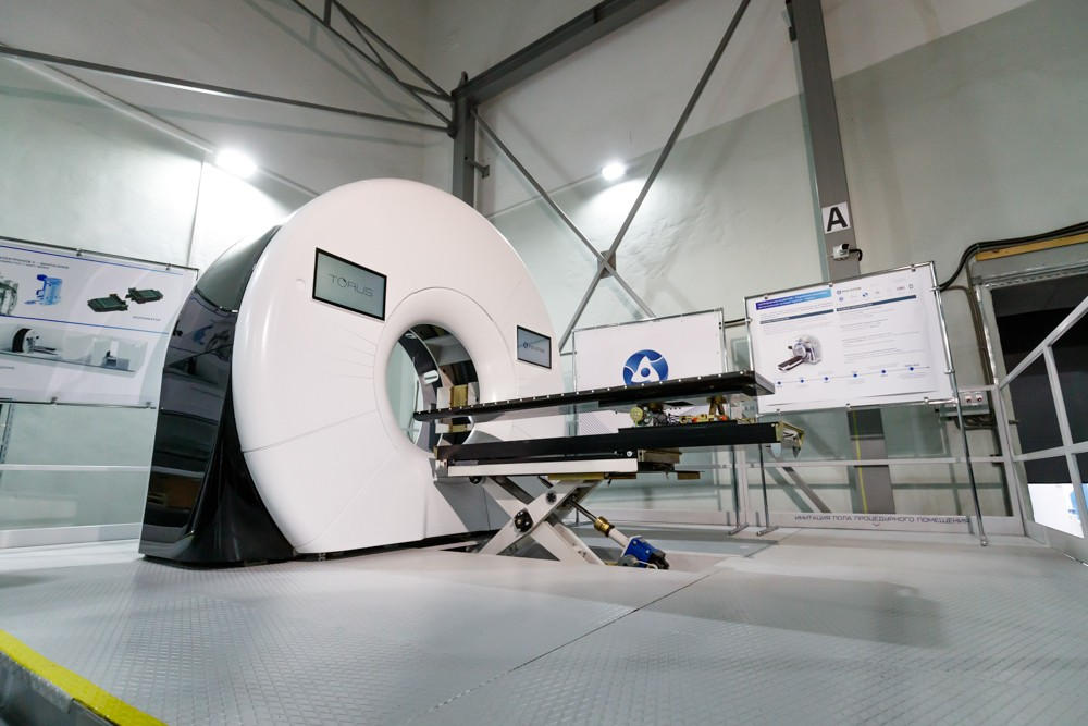 Медицинская аппаратура на стенде «Росатома»