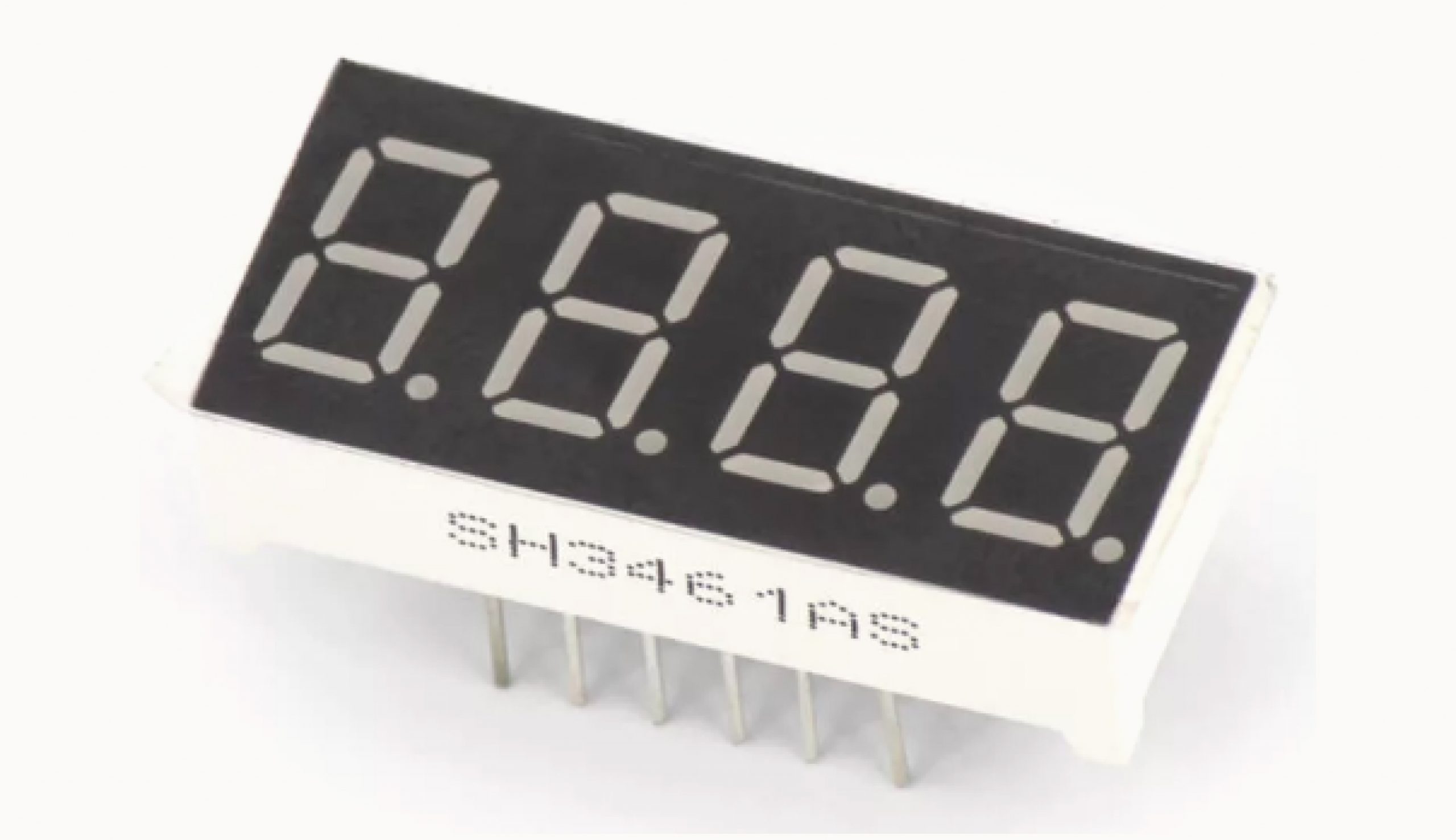 Четырехразрядный семисегментный индикатор