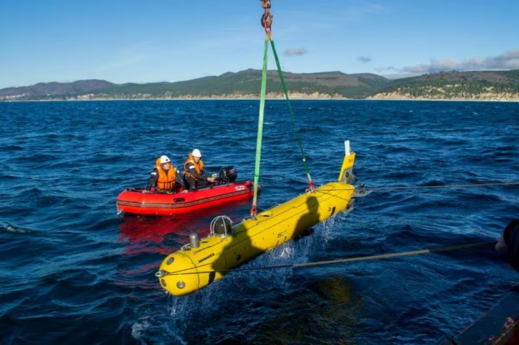 Испытания АНПА на Киринском месторождении