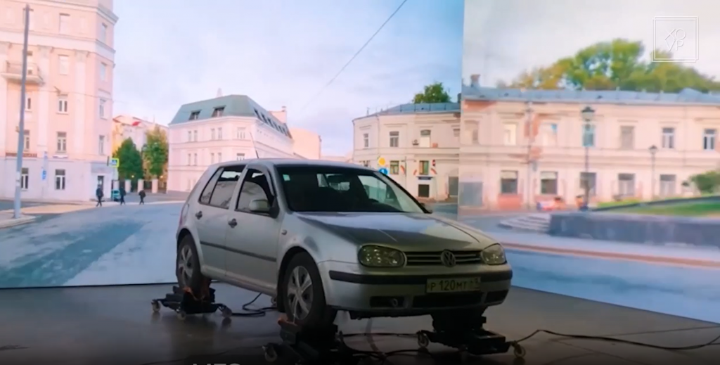 Система MES имитирует движение автомобиля по городу